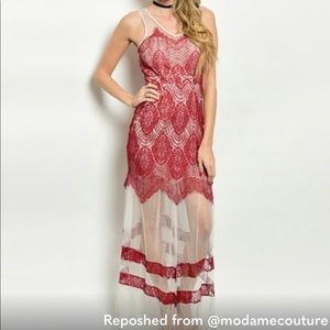 🔥Lacey maxi dress